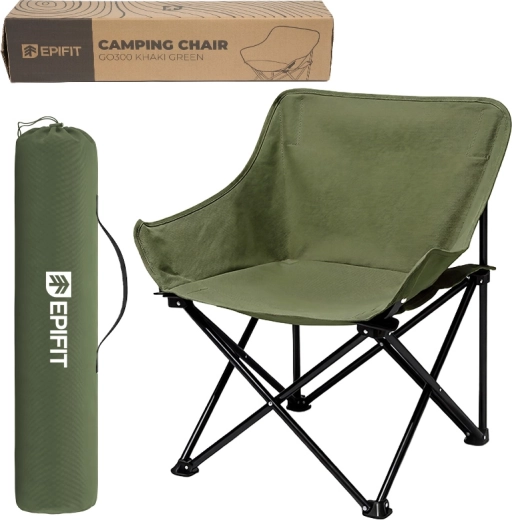 Scaun turistic pliabil GO300 kaki verde