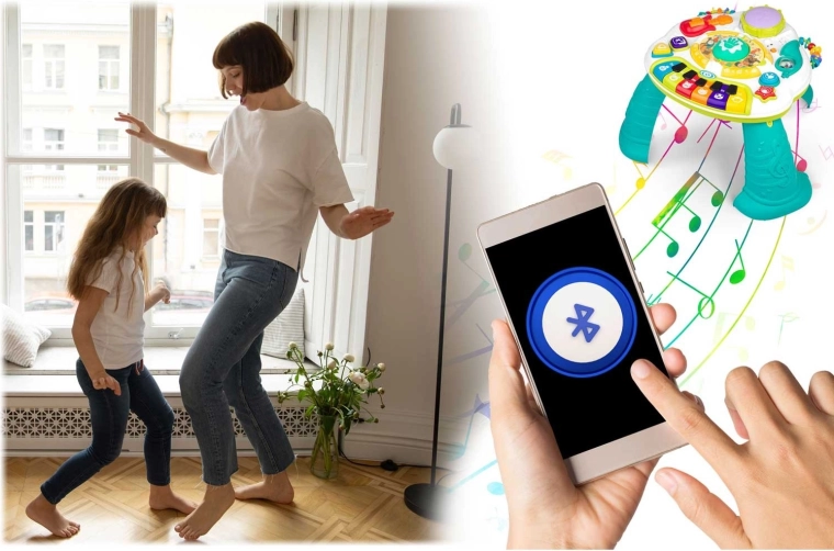 Conectare Bluetooth și distracție muzicală