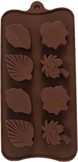Formă din silicon frunze portocalie 21 × 10,5 × 1,5 cm