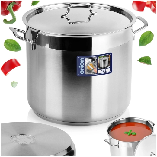 Volum mare 14 l cu capac practic