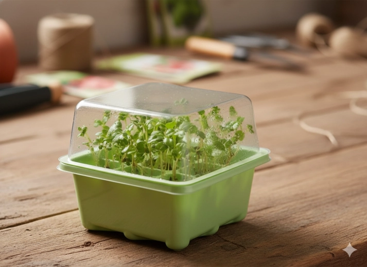 Umiditate și căldură constante pentru germinare rapidă