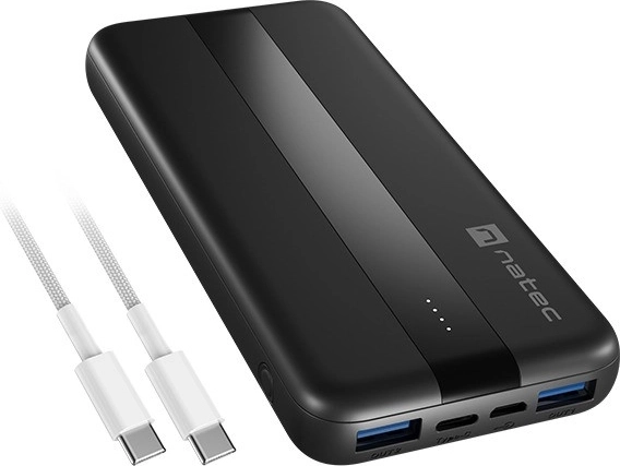 Powerbank Natec Trevi Slim Q v2 10.000 mAh 20 W