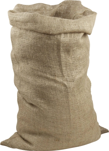 Sac din iută 95 × 56 cm – țesătură foarte deasă, capacitate de încărcare 40–50 kg