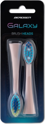 Capete de schimb pentru periuța sonică BERDSEN Galaxy, 2 buc