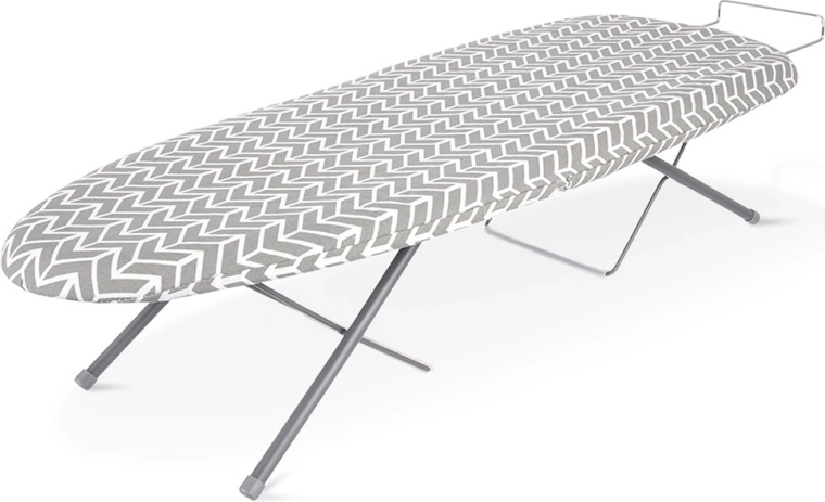 Masă de călcat de birou 77 × 31 × 18 cm cu suport culisant pentru fierul de călcat