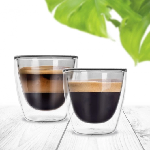 Prezentare elegantă a espresso-ului