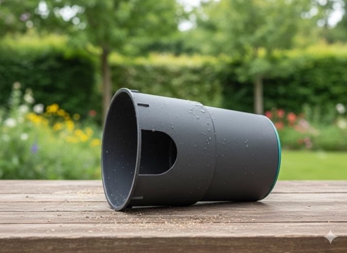 Pregătită pentru exterior