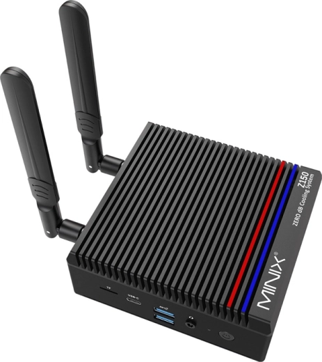 Mini PC Minix Z150 fără ventilator (Intel N150, 8 GB RAM, 256GB SSD, Windows 11 Pro)