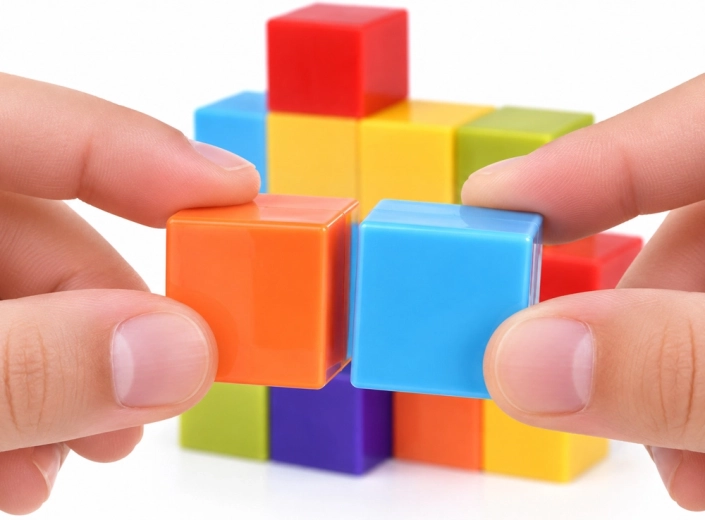 Îmbinare magnetică pentru construcție 3D rapidă