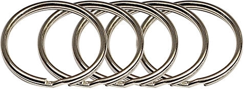 Inel pentru chei 20 mm nichel (50 buc)