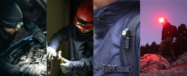 Două culori ale luminii: alb și roșu