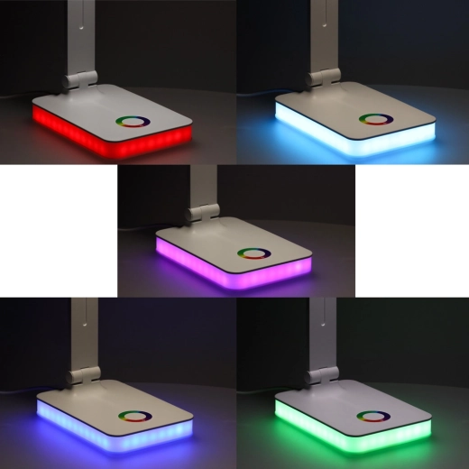 Iluminare RGB a bazei pentru atmosferă