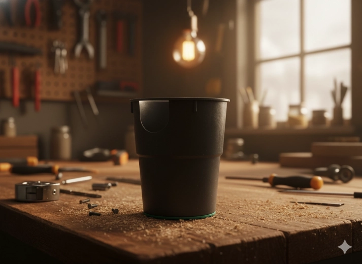 Stabilitate și manevrare ușoară în atelier și în grădină