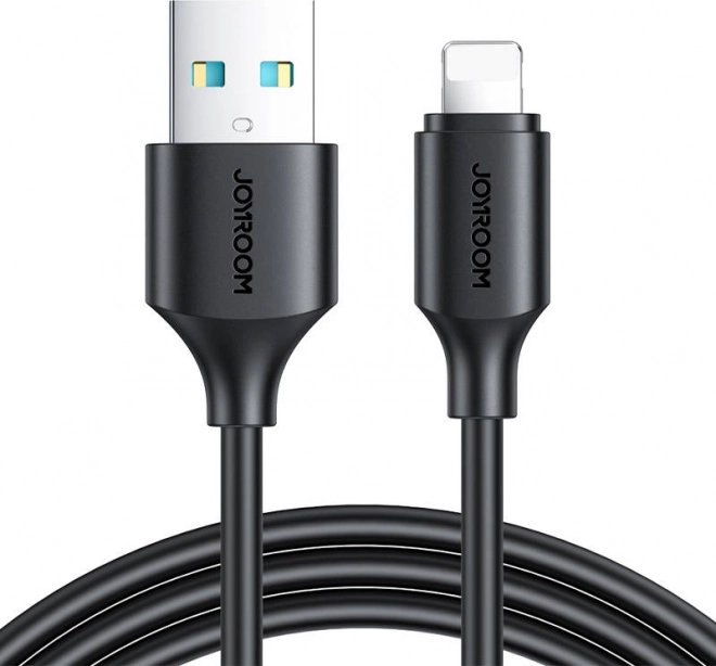 Cablu USB-A / Lightning / 2,4 A / 0,25 m Joyroom S-UL012A9 (negru)