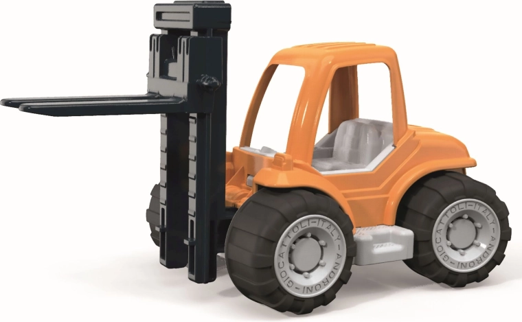 Conducere stabilă datorită roților mari cauciucate