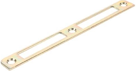 Placă de contră universală dreaptă K191, albă, zinc (10 buc.)