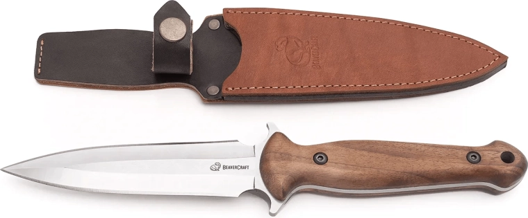 Construcție full‑tang și purtare sigură