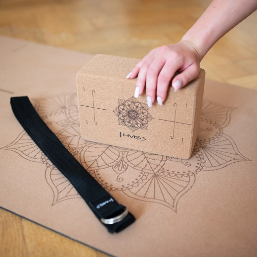 Bloc de yoga din plută pentru stabilitate și întinderi mai profunde