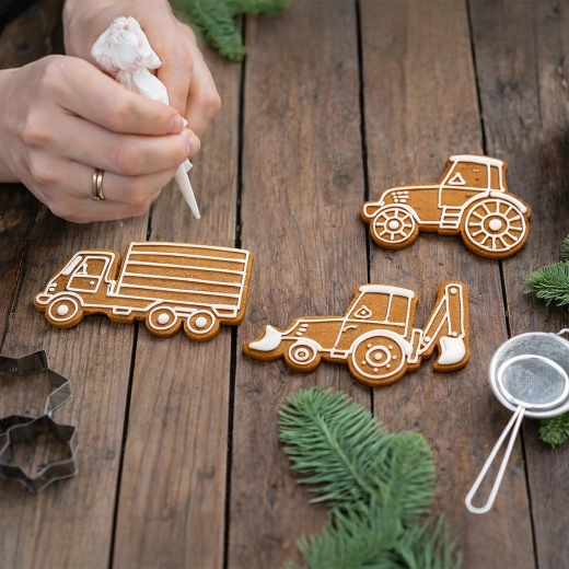 Ideal pentru turtă dulce, biscuiți și fondant