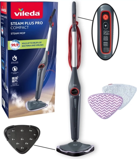 Vileda Steam Plus Pro mop cu abur