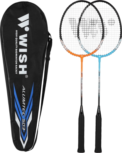 Set de badminton Wish Alumtec 505K albastru