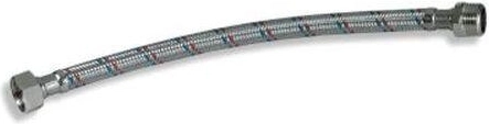 Furtun de racordare din inox 3/8" x 3/8" 60 cm
