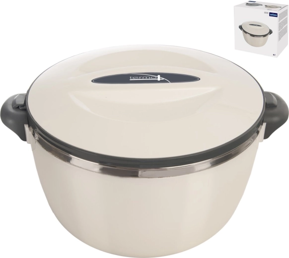 Castron termo UH/inox TERMO 6 l alb
