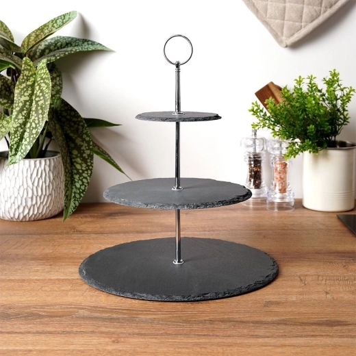 Ardezie naturală și metal stabil