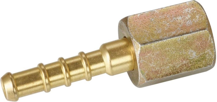 Racord 4 mm cu piuliță M9×0,75 pentru furtunuri de joasă presiune