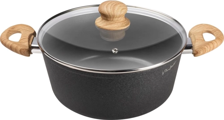 Cratiță Lamart Natur cu capac, 24 cm