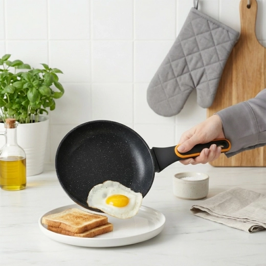 Suprafață din granit antiaderentă pentru gătit sănătos