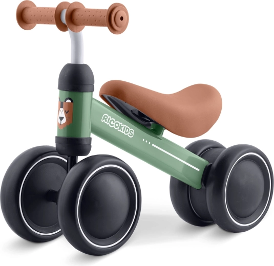 Bicicletă de echilibru pentru cei mai mici Ricokids cu trei roți