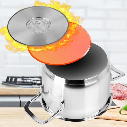 Încălzire uniformă datorită fundului multistrat