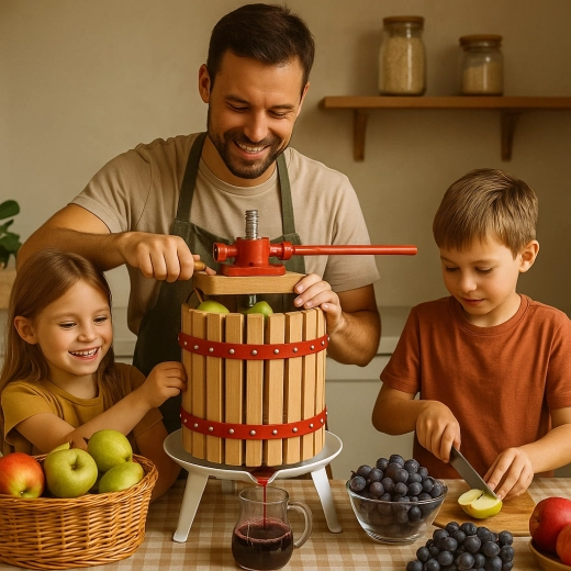 Presă manuală pentru fructe 12 l