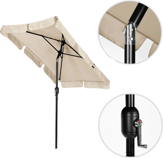 Acoperiș rezistent 160 g/m² și orificiu de ventilație