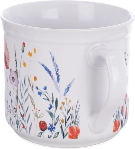 Decor floral cu mac, care înfrumusețează bucătăria