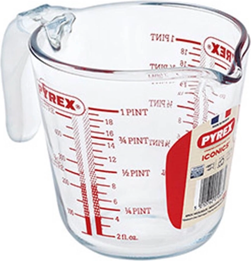Cană gradată din sticlă PYREX 0,5 l