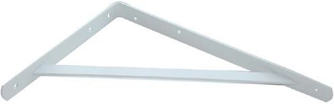 Poliță cu suport consolă albă – consolă portantă pentru sarcini grele