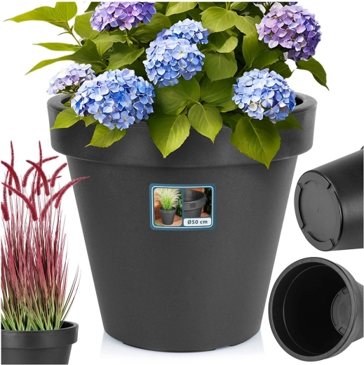 Diametru mare de 48 cm pentru plantări de impact