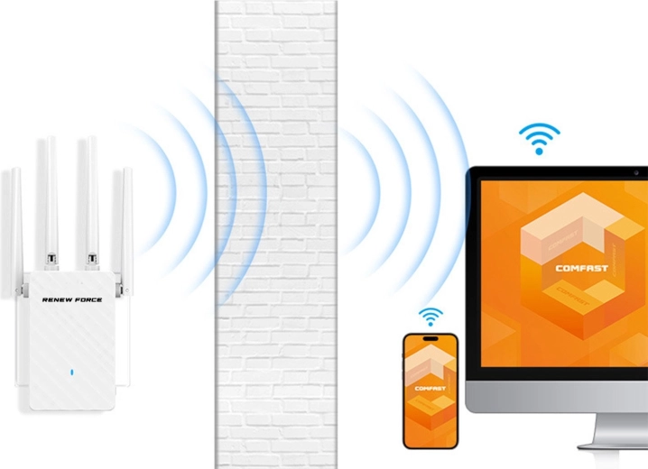Viteză de până la 300 Mb/s în banda de 2,4 GHz