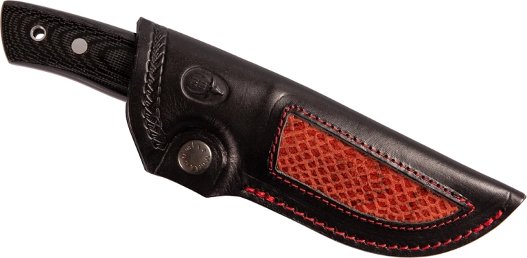 Micarta ergonomică cu linie roșie