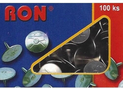 Ace de fixare nichelate 11 mm (100 buc.)