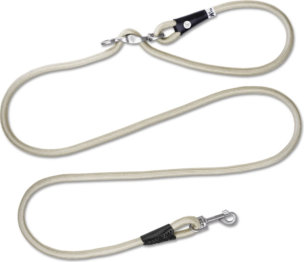 Lesă reglabilă Curli pentru câini Vario Comfort light-tan
