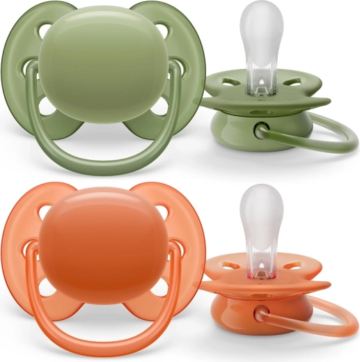 Philips Avent suzetă Ultrasoft Premium neutră 18m+, 2 buc