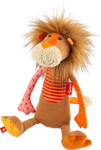 Primul leu de pluș patchwork 32 cm Sigikid