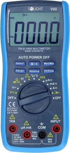 Multimetru digital profesional Solight True-RMS