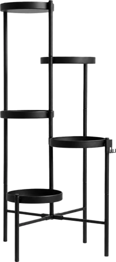 RENEW FORCE suport metalic pentru flori 92 cm cu 5 polițe