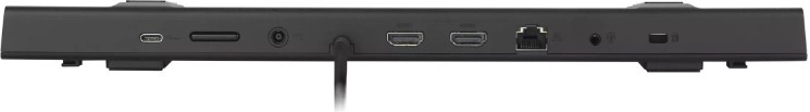 Conectivitate 10‑în‑1, inclusiv dual 4K prin HDMI