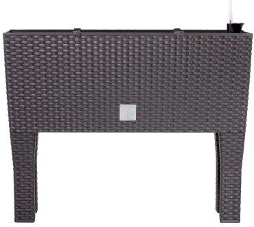 Jardiniere Rato Case High maro închis 60 × 25 × 46 cm cu sistem de irigare