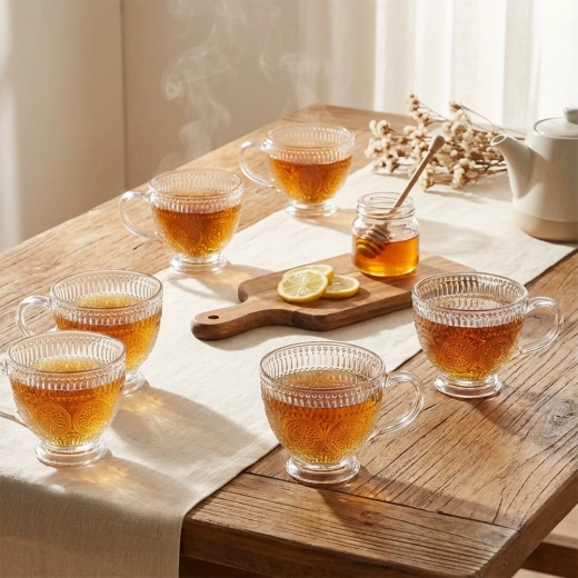 Set de 6 căni pentru acasă și gastronomie